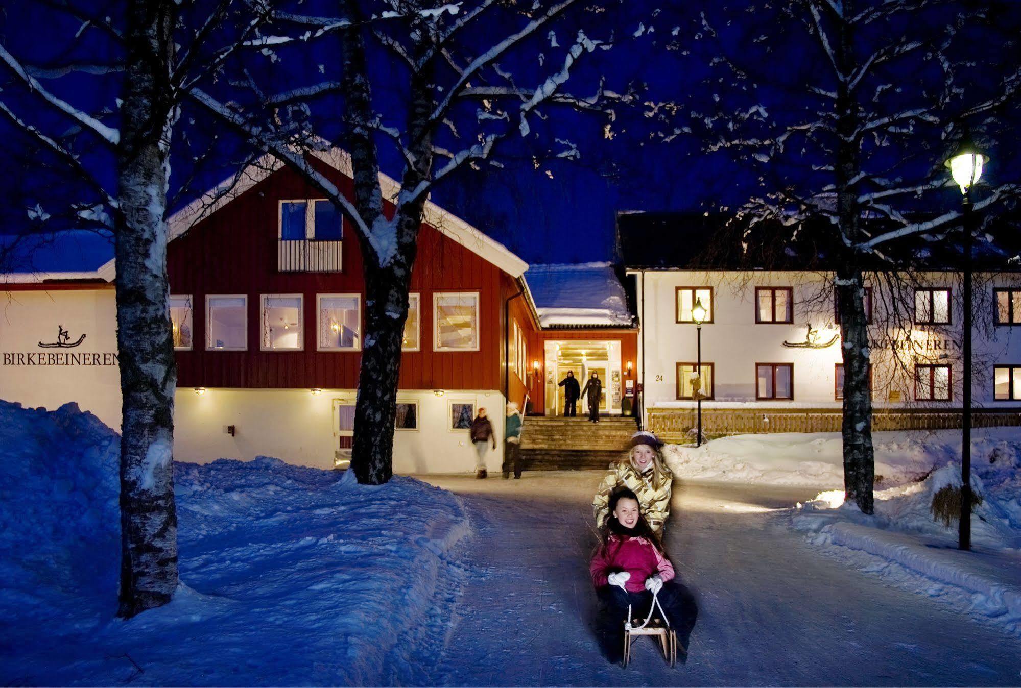 Birkebeineren Hotel & Apartments Лиллехамер Экстерьер фото